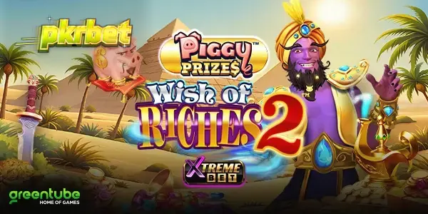Piggy Prizes: Wish of Riches 2 سلاٹ گیم کا لوگو اور تھیم